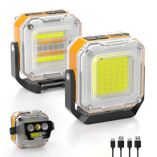Rechargeable work light 2pack - rechargeable, light,