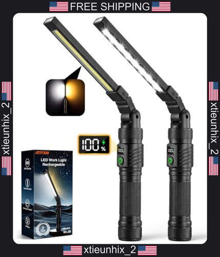Magnetic rechargeable led - magnetic,