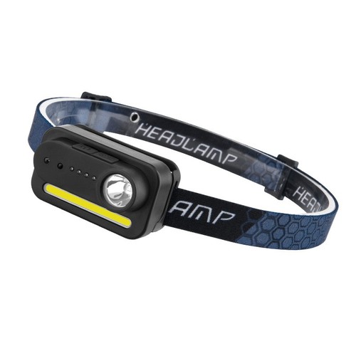 Cob led headlamp usb - cob,