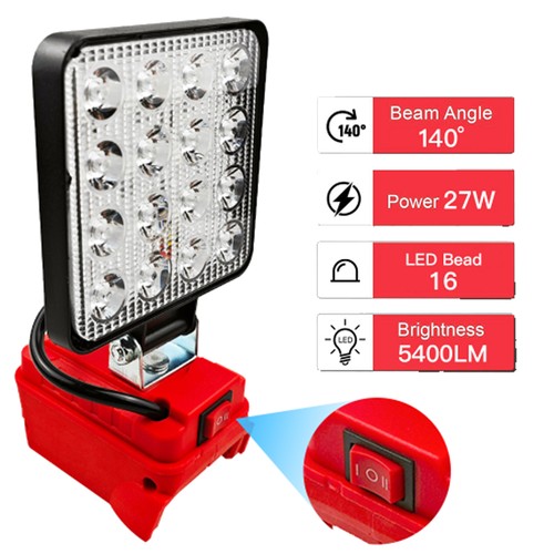 Led work light - light, cordless